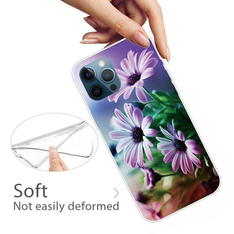 Mobilcover iPhone 13 Pro Realistiske Blomster