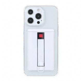 Mobilcover iPhone 13 Pro Transparent Farvekortholder