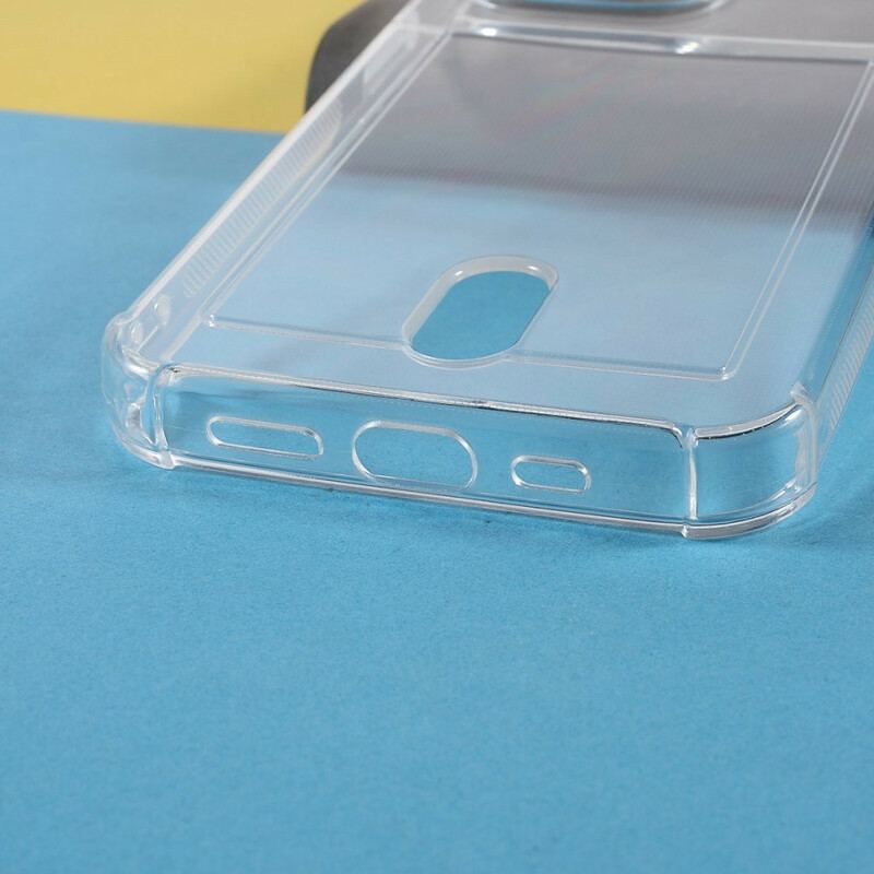 Mobilcover iPhone 13 Pro Transparent Farvekortholder