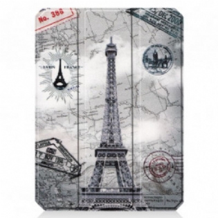 Cover iPad Mini 6 (2021) Eiffeltårnet Stylus Holder