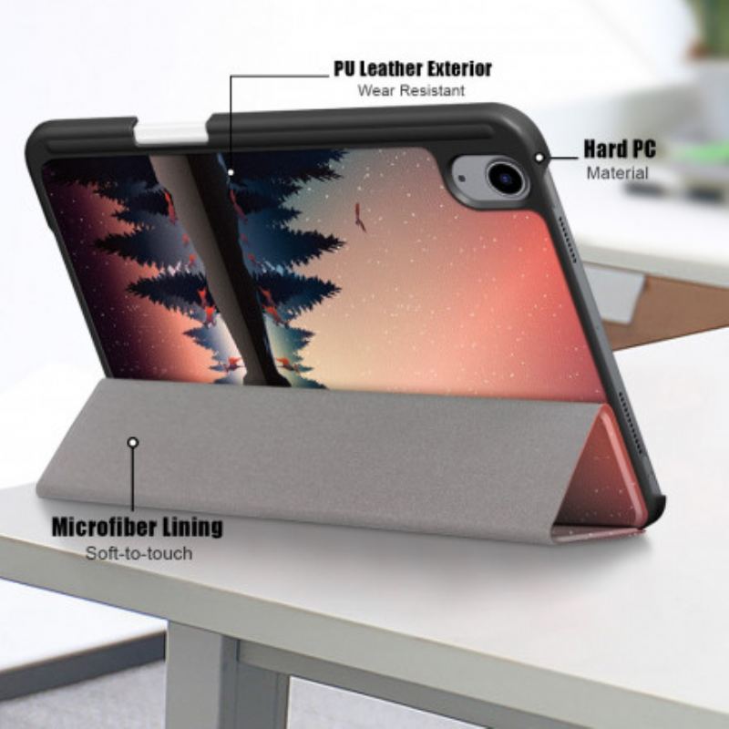 Cover iPad Mini 6 (2021) Skovpenneholder