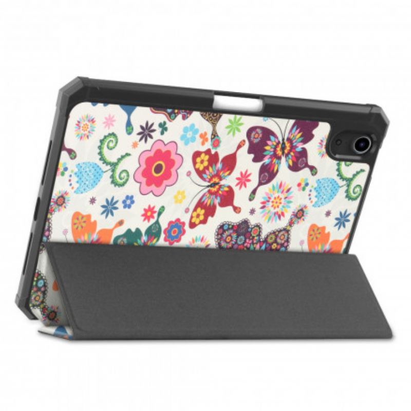 Cover iPad Mini 6 (2021) Vintage Blomsterpenneholder