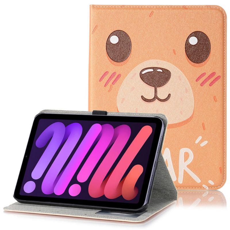 Etui iPad Mini 6 (2021) Tegneserie Bjørn