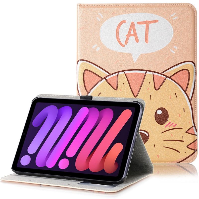 Etui iPad Mini 6 (2021) Tegneserie Kat