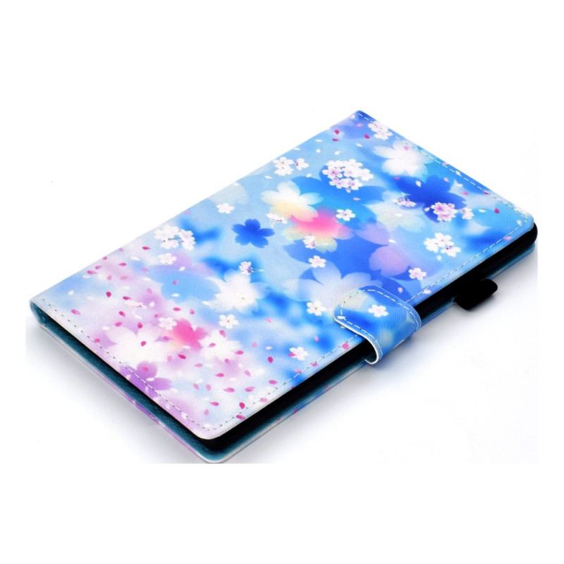 Flip Cover iPad Mini 6 (2021) Akvarel Blomster