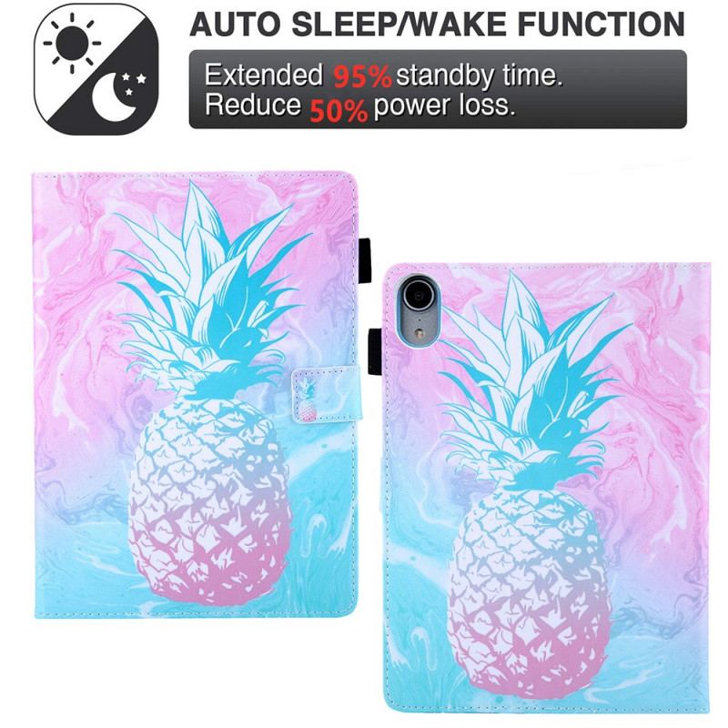 Flip Cover iPad Mini 6 (2021) Ananas Design