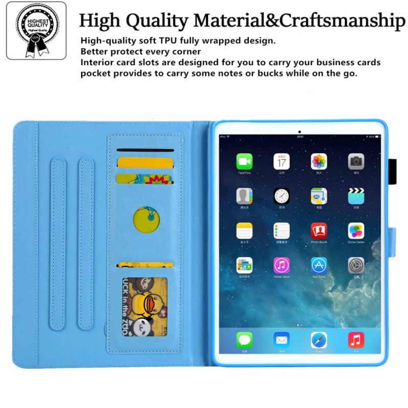 Flip Cover iPad Mini 6 (2021) Ananas Design