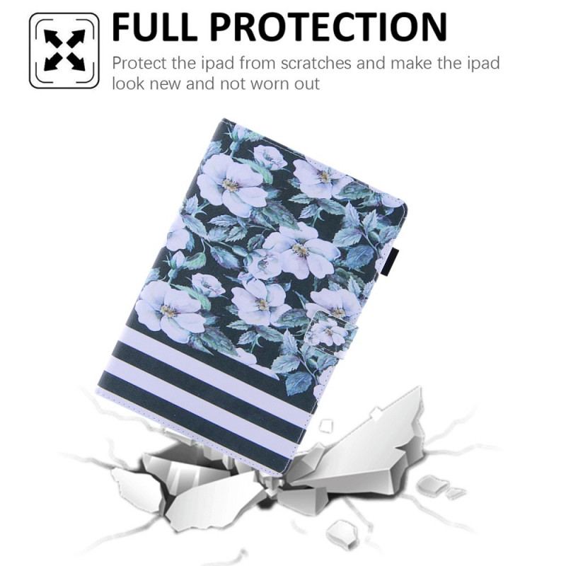 Flip Cover iPad Mini 6 (2021) Blomster Design