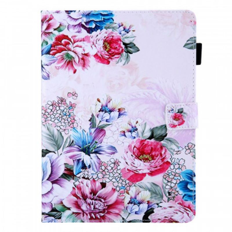 Flip Cover iPad Mini 6 (2021) Blomster Design