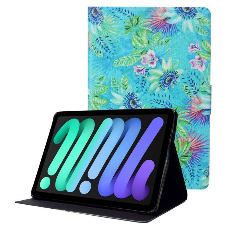 Flip Cover iPad Mini 6 (2021) Blomsterunivers