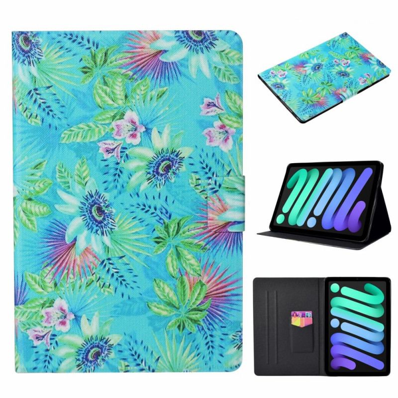 Flip Cover iPad Mini 6 (2021) Blomsterunivers