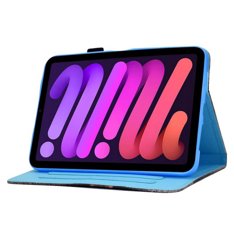 Flip Cover iPad Mini 6 (2021) Cykel Kunst