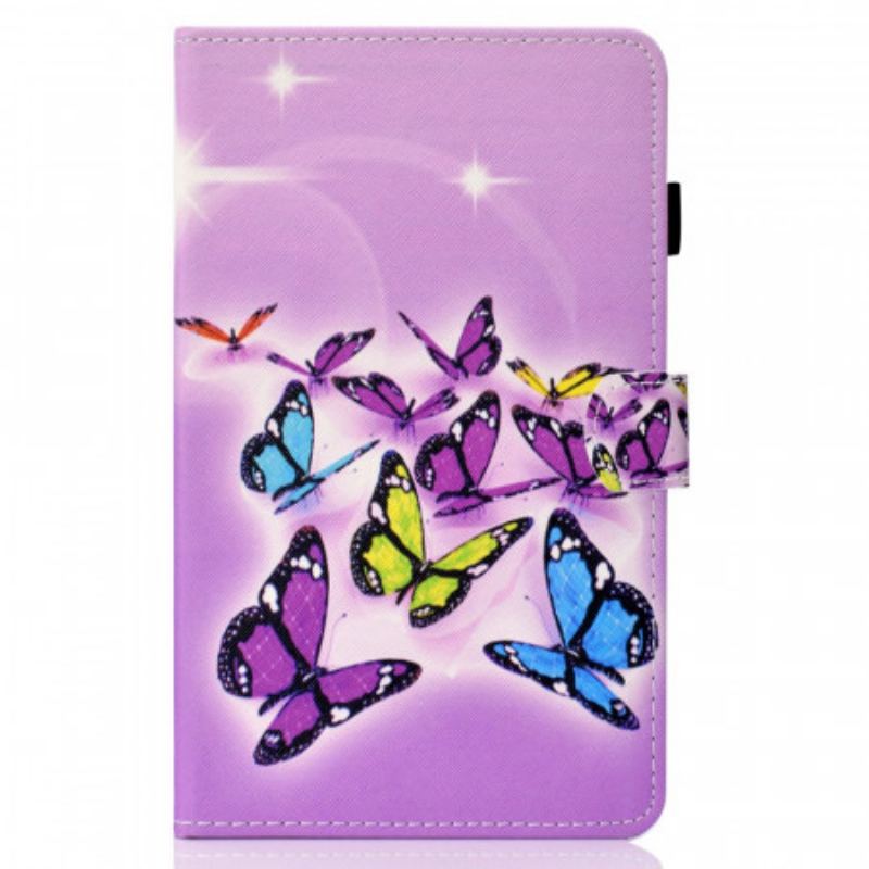 Flip Cover iPad Mini 6 (2021) Design Sommerfugle