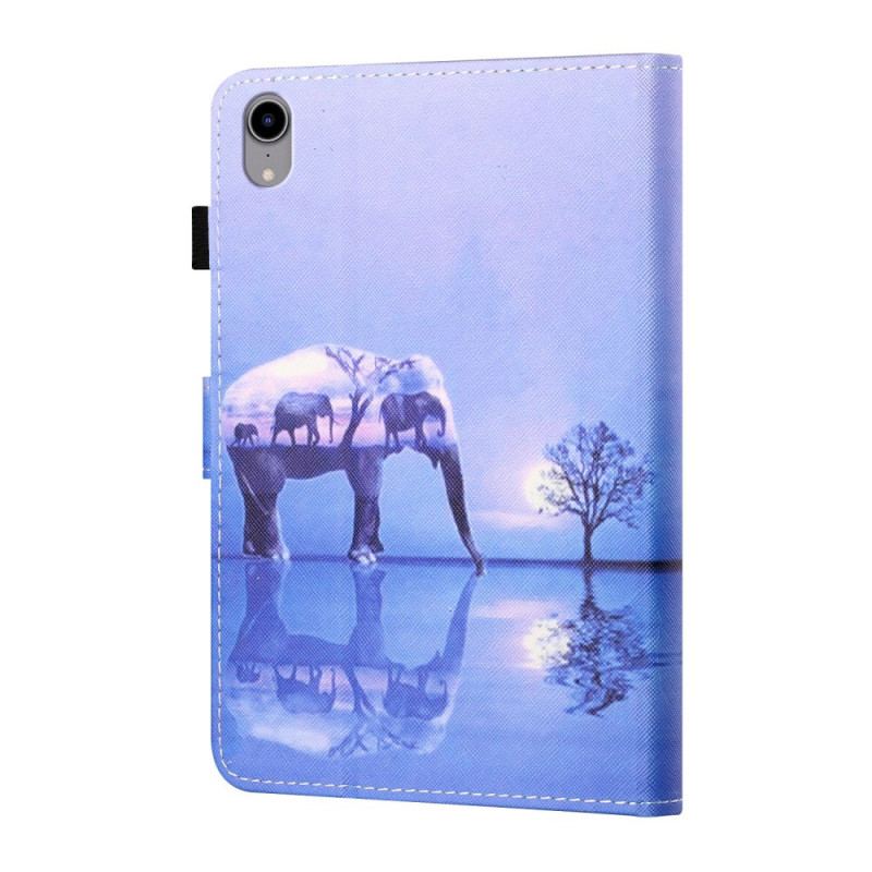 Flip Cover iPad Mini 6 (2021) Elefant Kunst