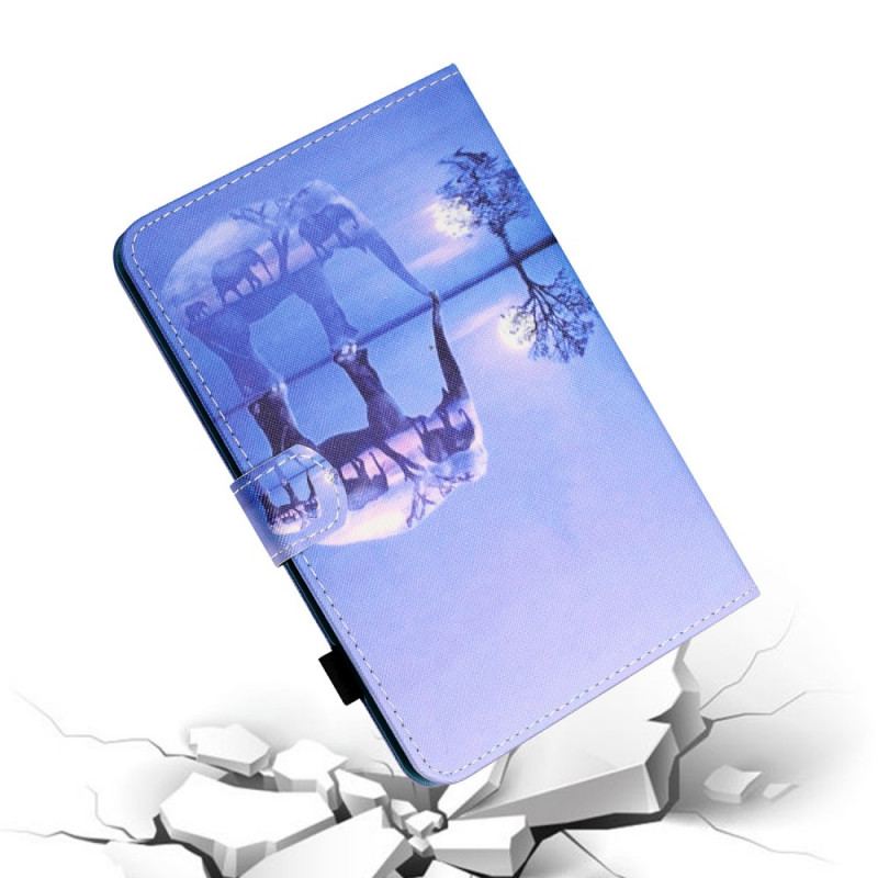 Flip Cover iPad Mini 6 (2021) Elefant Kunst