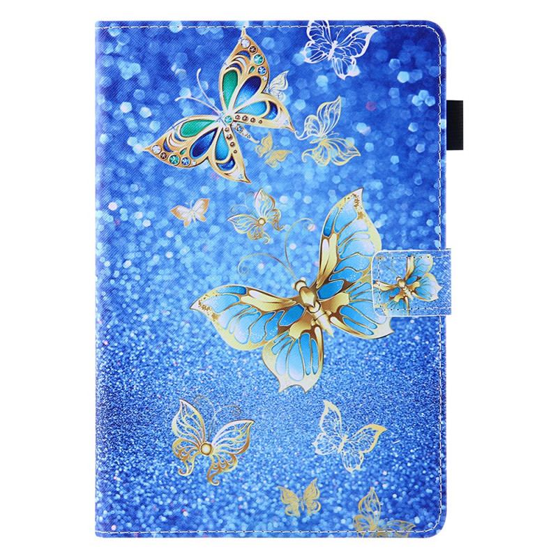 Flip Cover iPad Mini 6 (2021) Farverige Sommerfugle