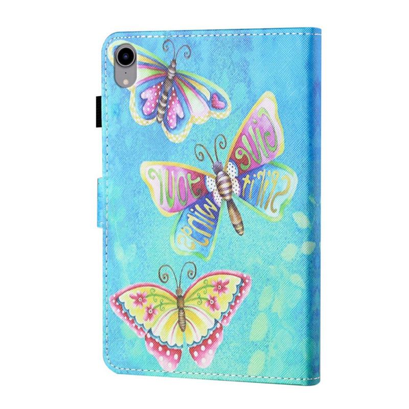 Flip Cover iPad Mini 6 (2021) Flerfarvede Sommerfugle