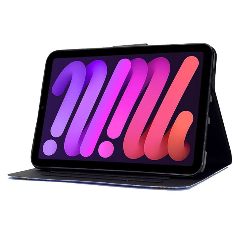 Flip Cover iPad Mini 6 (2021) Funky Giraffer