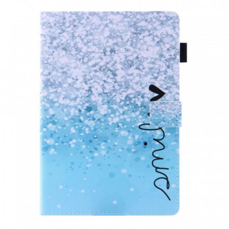 Flip Cover iPad Mini 6 (2021) Glitter Smil