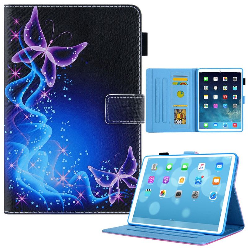 Flip Cover iPad Mini 6 (2021) Hvirvelsommerfugle