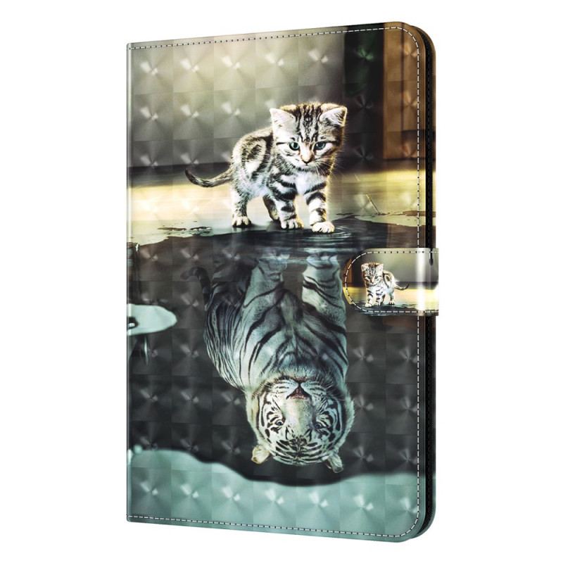 Flip Cover iPad Mini 6 (2021) Light Spot Cat's Dream