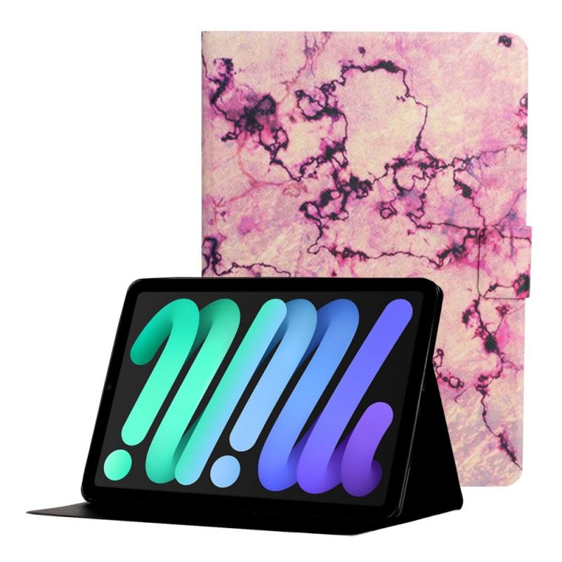 Flip Cover iPad Mini 6 (2021) Marmor Stil