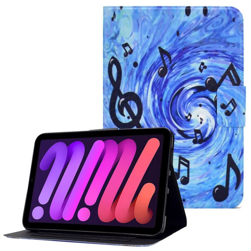 Flip Cover iPad Mini 6 (2021) Musik Noder