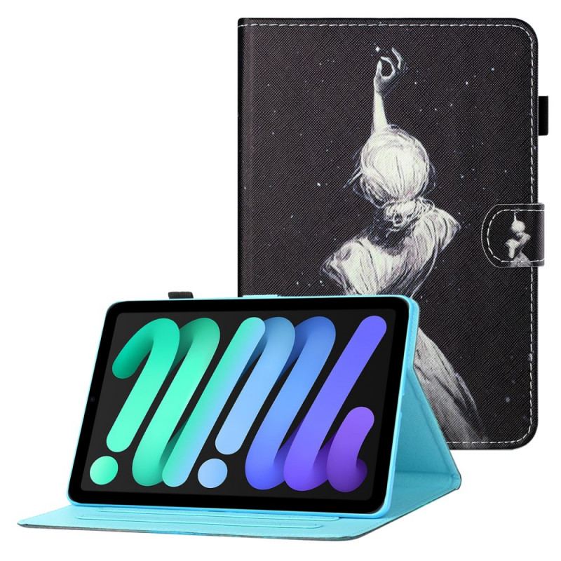 Flip Cover iPad Mini 6 (2021) Pige Kunst