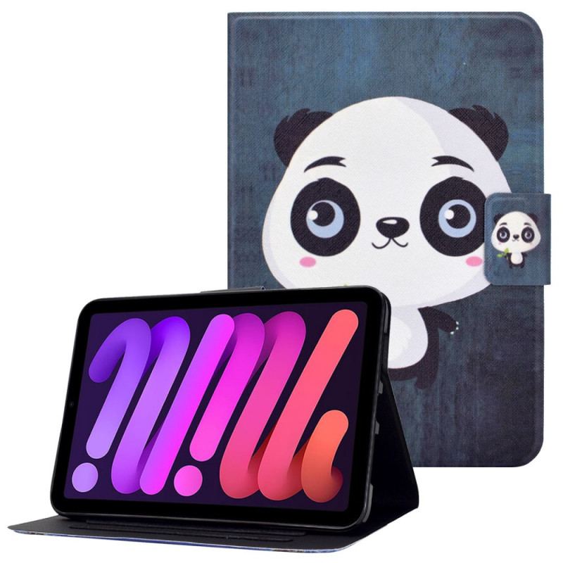 Flip Cover iPad Mini 6 (2021) Sød Panda