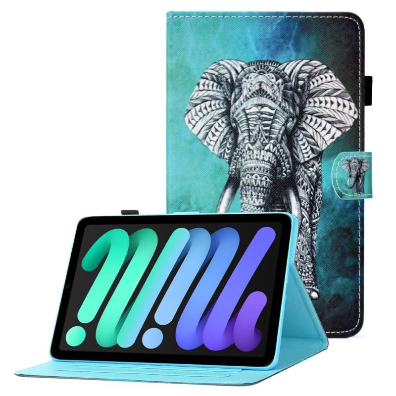 Flip Cover iPad Mini 6 (2021) Stammeelefant