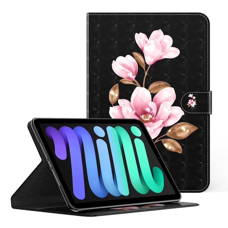 Flip Cover iPad Mini 6 (2021) Træ Blomster
