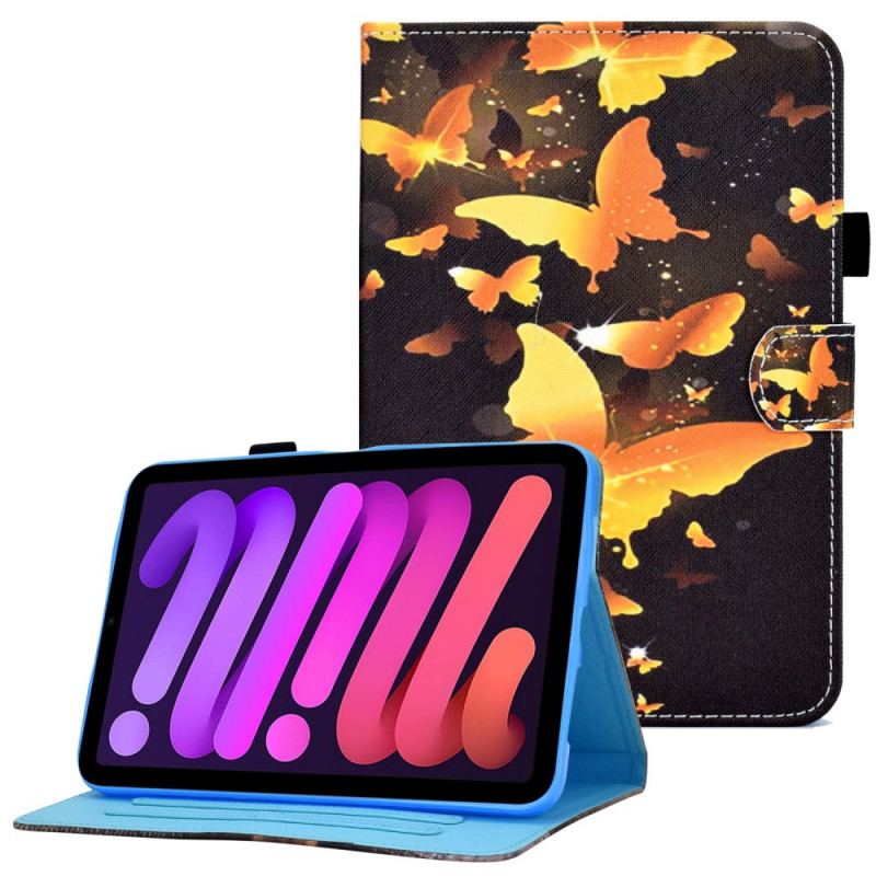 Flip Cover iPad Mini 6 (2021) Unikke Sommerfugle