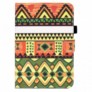 Læder Cover iPad Mini 6 (2021) Aztec