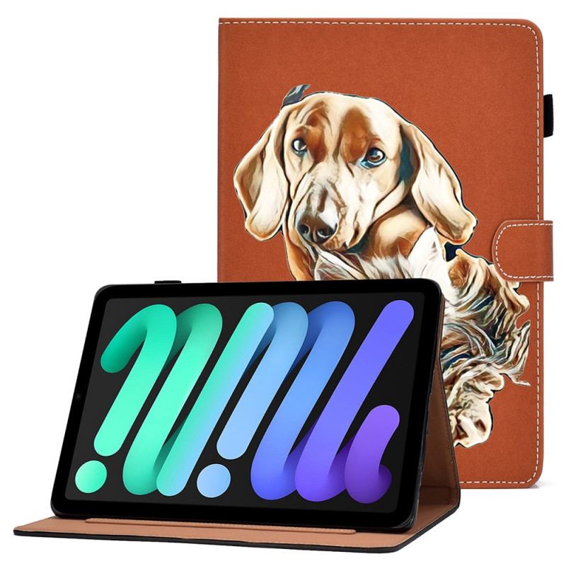 Læder Cover iPad Mini 6 (2021) Hund Og Kat