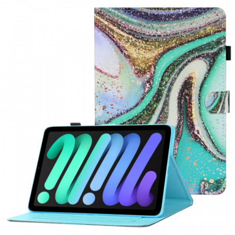 Læder Cover iPad Mini 6 (2021) Kunstnerisk