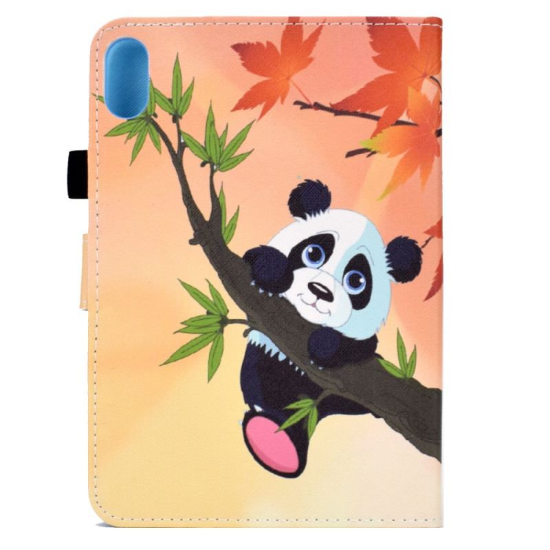 Læder Cover iPad Mini 6 (2021) Sød Panda