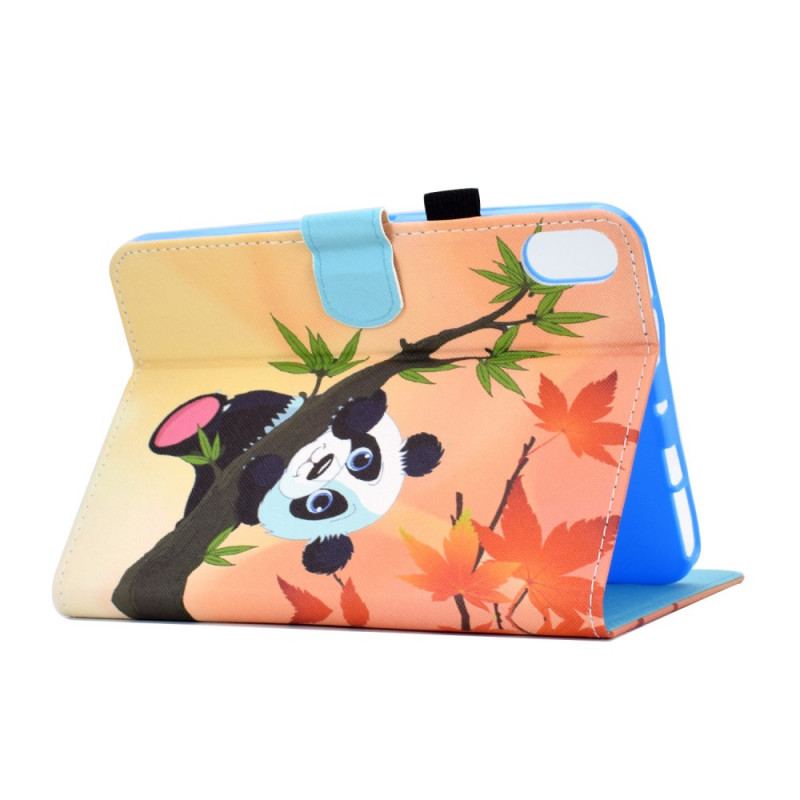 Læder Cover iPad Mini 6 (2021) Sød Panda