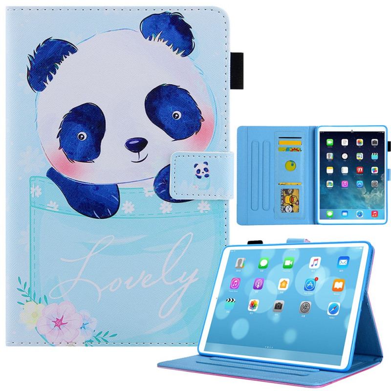 Læder Cover iPad Mini 6 (2021) Sød Panda