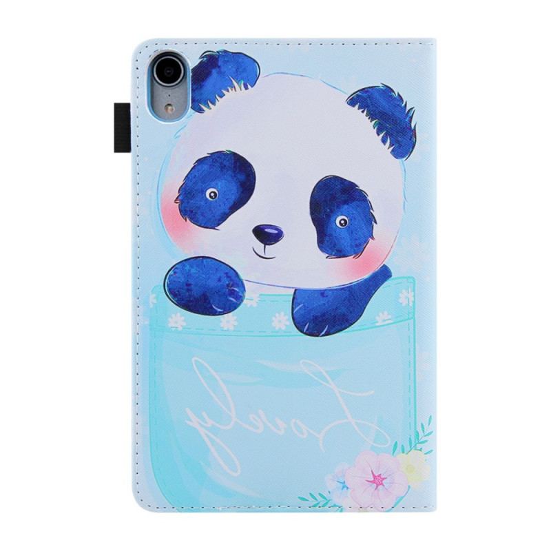 Læder Cover iPad Mini 6 (2021) Sød Panda