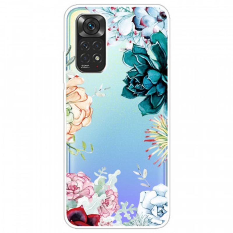 Cover Xiaomi Redmi Note 11 Pro / 11 Pro 5G Akvarel Blomster