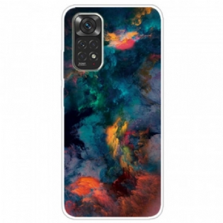 Cover Xiaomi Redmi Note 11 Pro / 11 Pro 5G Farverige Skyer