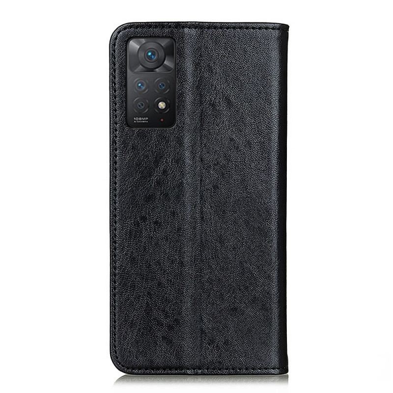 Cover Xiaomi Redmi Note 11 Pro / 11 Pro 5G Flip Cover Læder Tekstur