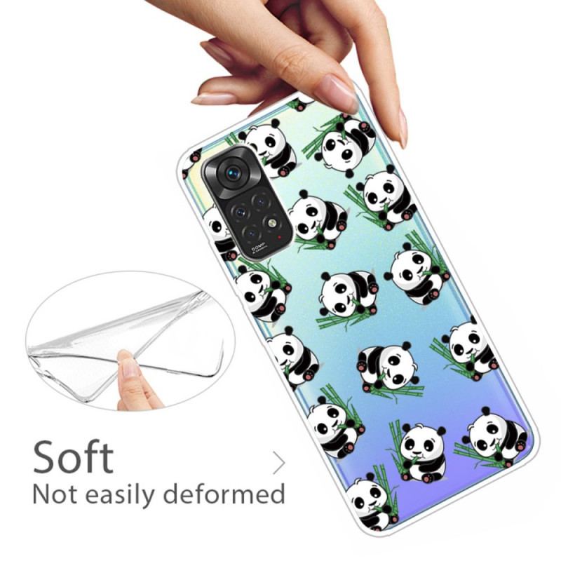 Cover Xiaomi Redmi Note 11 Pro / 11 Pro 5G Små Pandaer