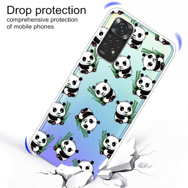 Cover Xiaomi Redmi Note 11 Pro / 11 Pro 5G Små Pandaer