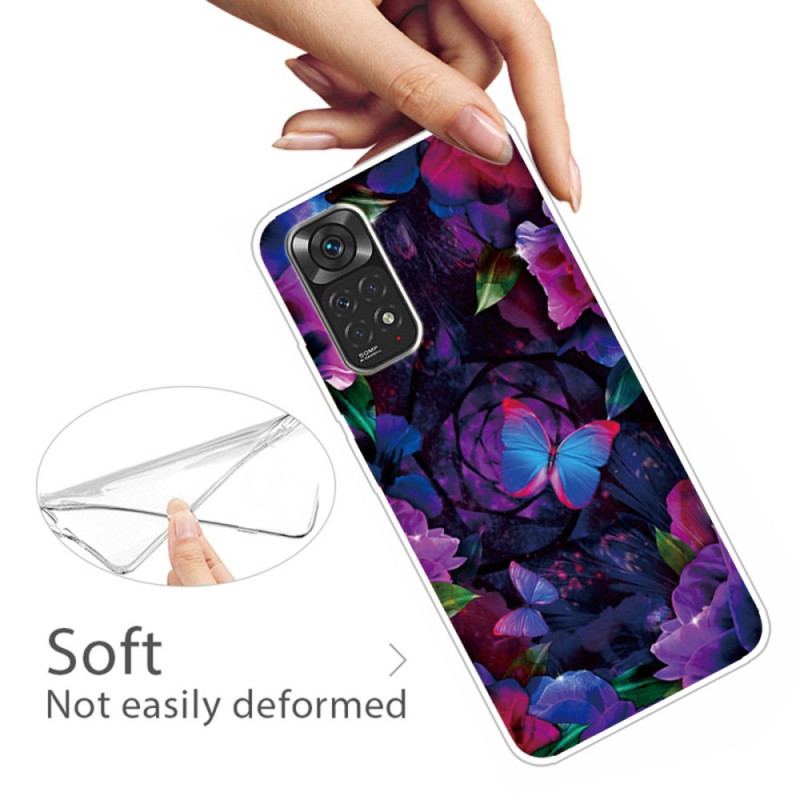 Cover Xiaomi Redmi Note 11 Pro / 11 Pro 5G Variation Sommerfugle