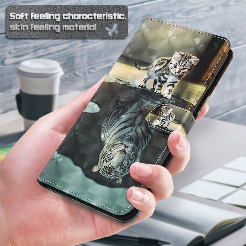 Flip Cover Xiaomi Redmi Note 11 Pro / 11 Pro 5G Ernest The Tiger