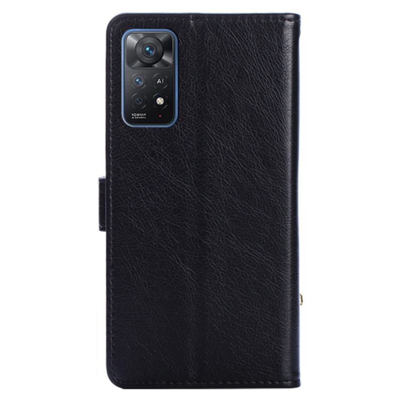 Flip Cover Xiaomi Redmi Note 11 Pro / 11 Pro 5G Forreste Møntpung Og Snor