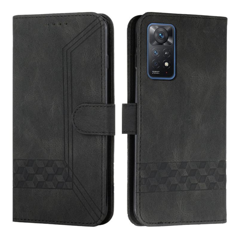 Flip Cover Xiaomi Redmi Note 11 Pro / 11 Pro 5G Frise Lædereffekt