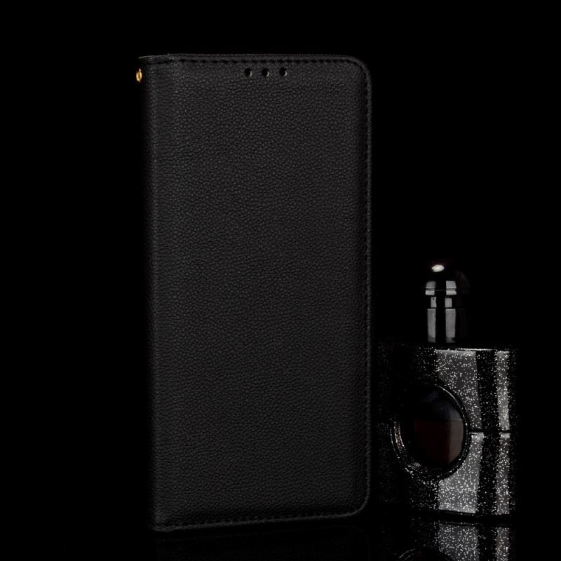 Flip Cover Xiaomi Redmi Note 11 Pro / 11 Pro 5G Litchi Imiteret Læder