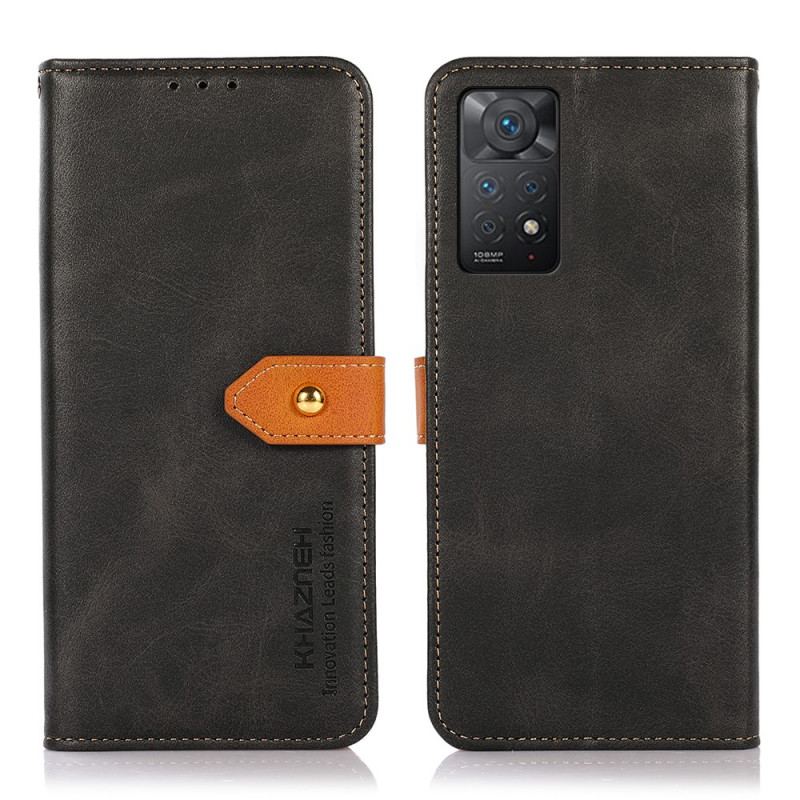 Flip Cover Xiaomi Redmi Note 11 Pro / 11 Pro 5G Med Khazneh-strop